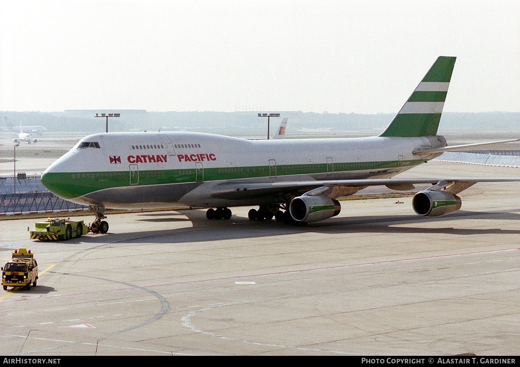 Aircraft Photo of VR-HOS | Boeing 747-467 | Cathay Pacific Airways | AirHistory.net #108332
