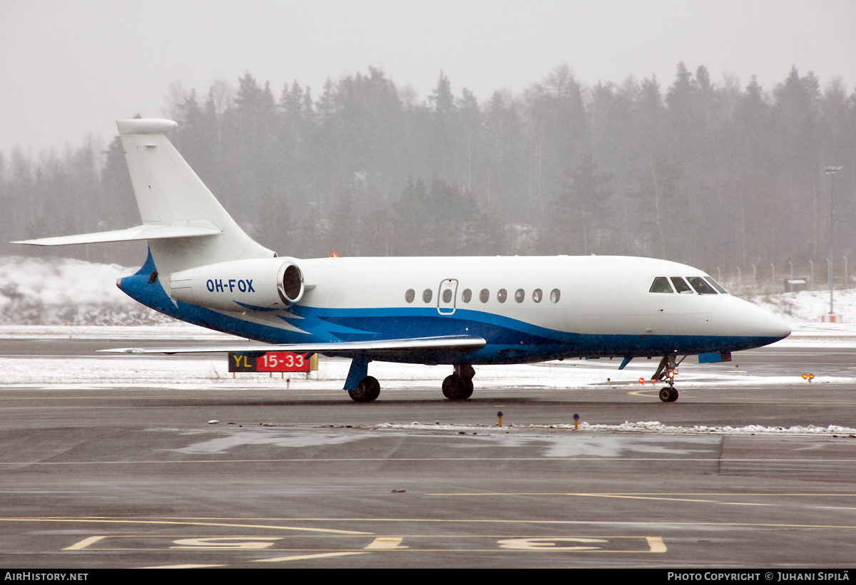 Aircraft Photo of OH-FOX | Dassault Falcon 2000EX | AirHistory.net #108338