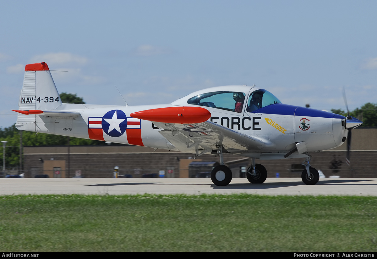 Aircraft Photo of N1947U | North American Navion (NA-145) | USA - Air Force | AirHistory.net #108341