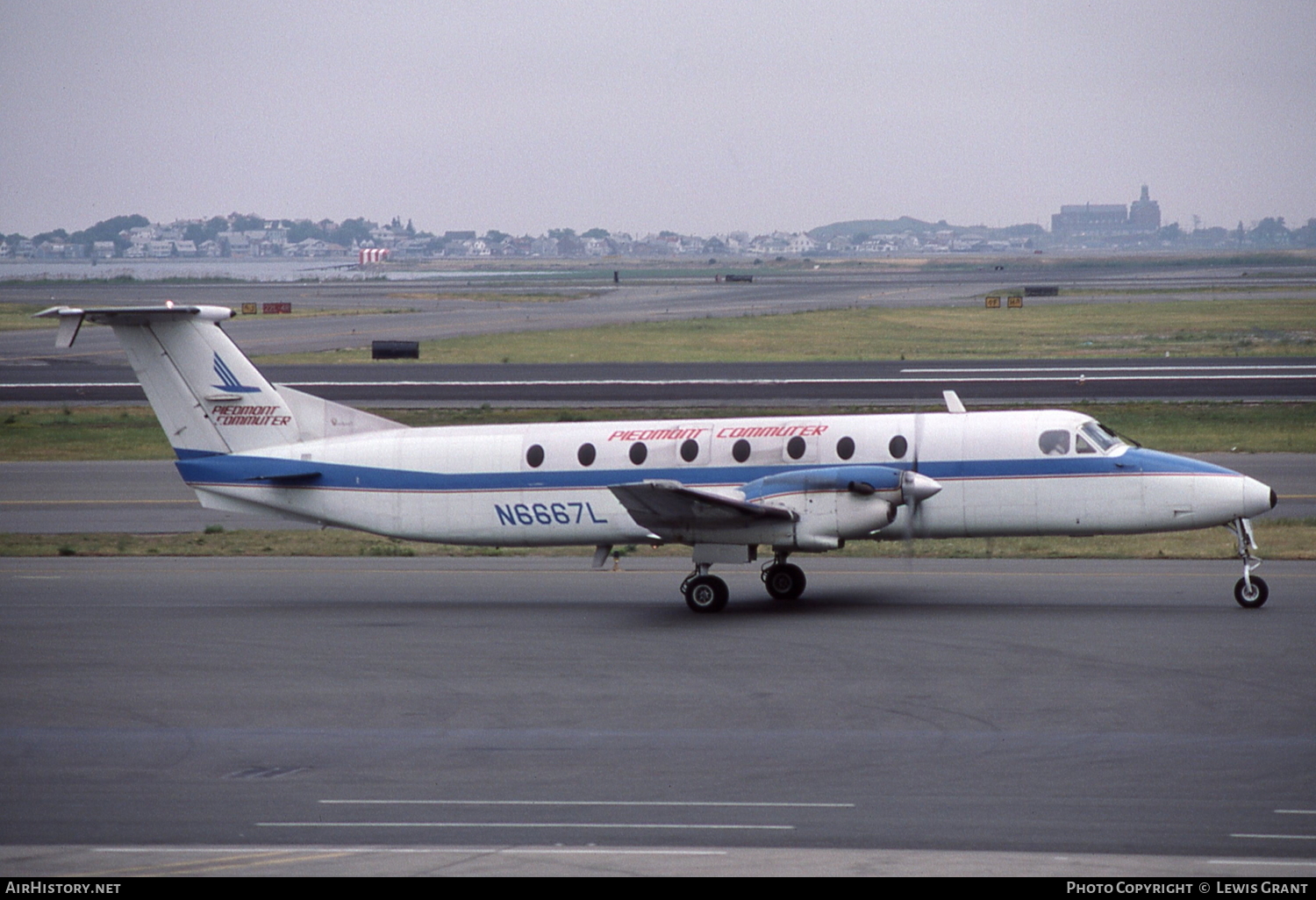 Aircraft Photo of N6667L | Beech 1900C | Piedmont Commuter | AirHistory.net #108349