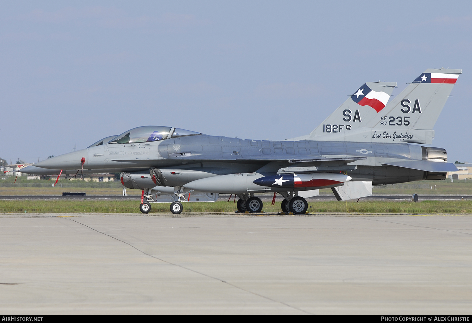 Aircraft Photo of 87-0235 / AF87-235 | General Dynamics F-16C Fighting Falcon | USA - Air Force | AirHistory.net #108358