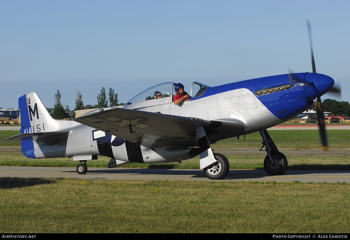 Aircraft Photo of N5427V / NL5427V / 414151 | North American P-51D Mustang | USA - Air Force | AirHistory.net #108365