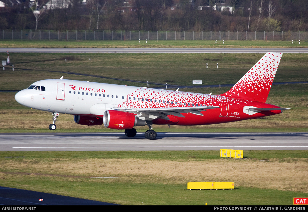 Aircraft Photo of EI-EYM | Airbus A319-111 | Rossiya - Russian Airlines | AirHistory.net #108372