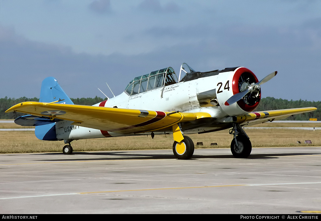 Aircraft Photo of N777AP | North American SNJ-5 Texan | USA - Navy | AirHistory.net #108378