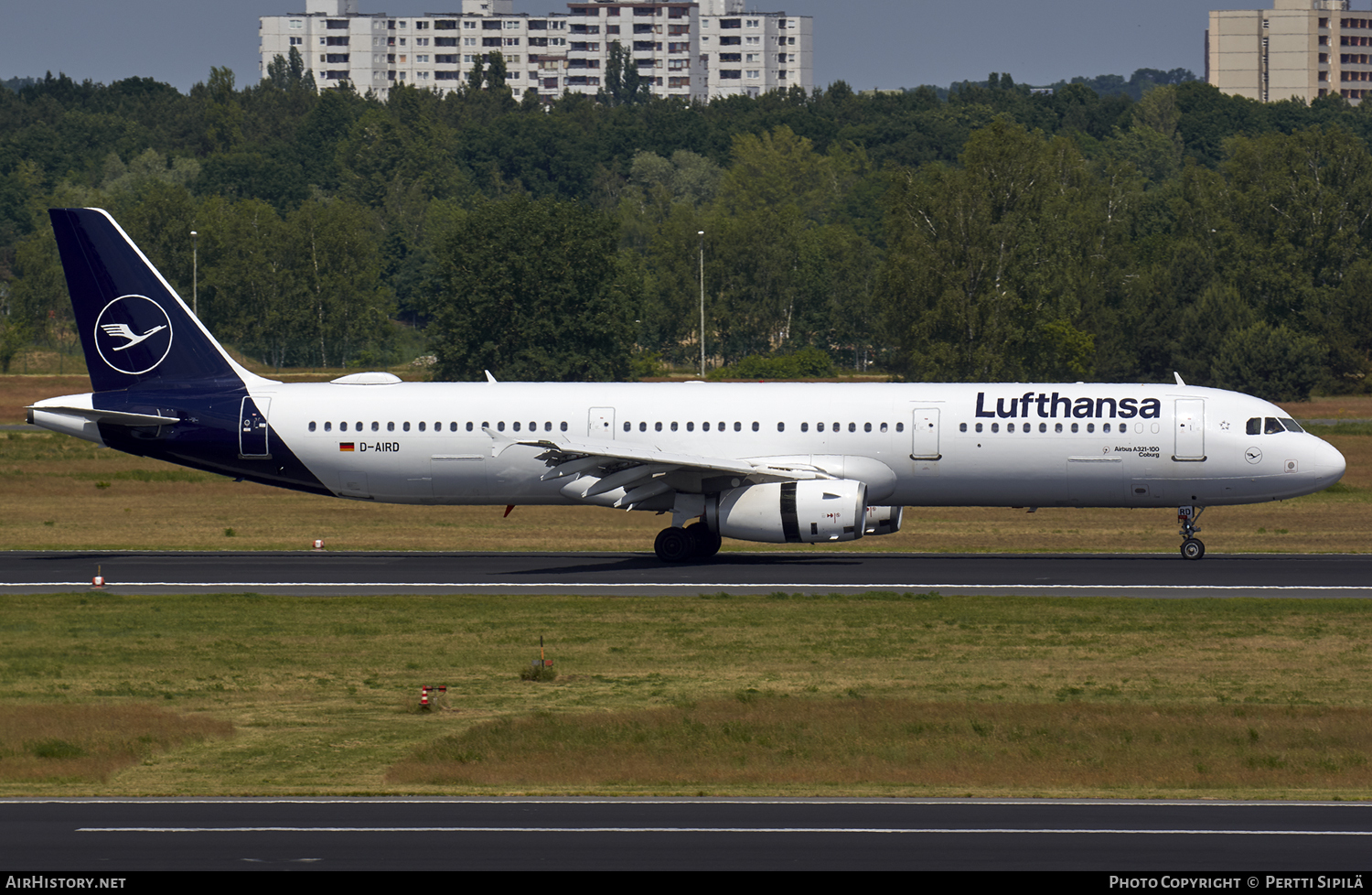 Aircraft Photo of D-AIRD | Airbus A321-131 | Lufthansa | AirHistory.net #108387