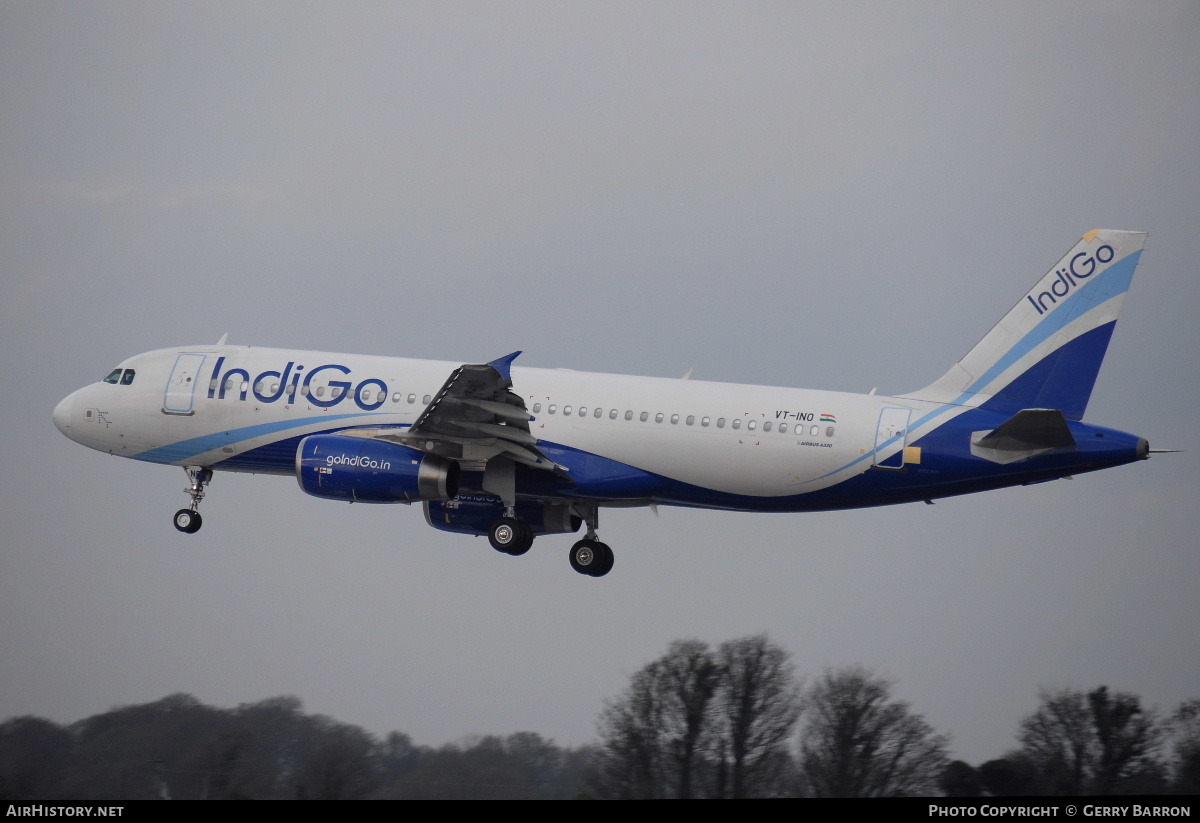 Aircraft Photo of VT-INO | Airbus A320-232 | IndiGo | AirHistory.net #108398