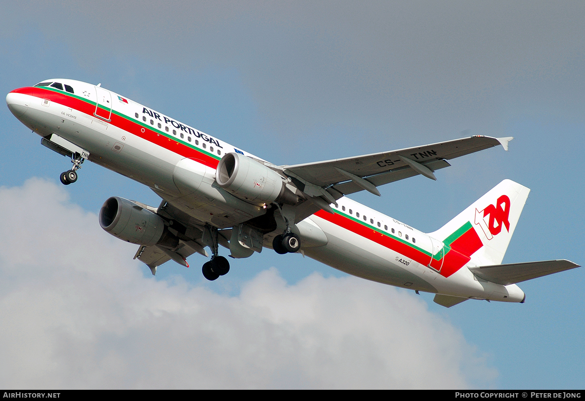 Aircraft Photo of CS-TNN | Airbus A320-214 | TAP Air Portugal | AirHistory.net #108409