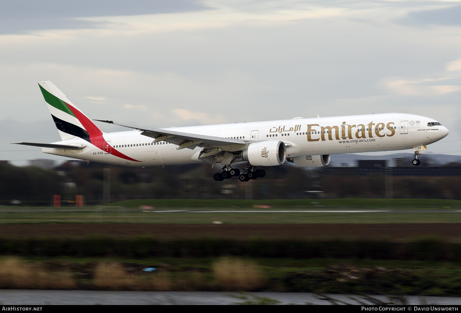 Aircraft Photo of A6-EGD | Boeing 777-31H/ER | Emirates | AirHistory.net #108410