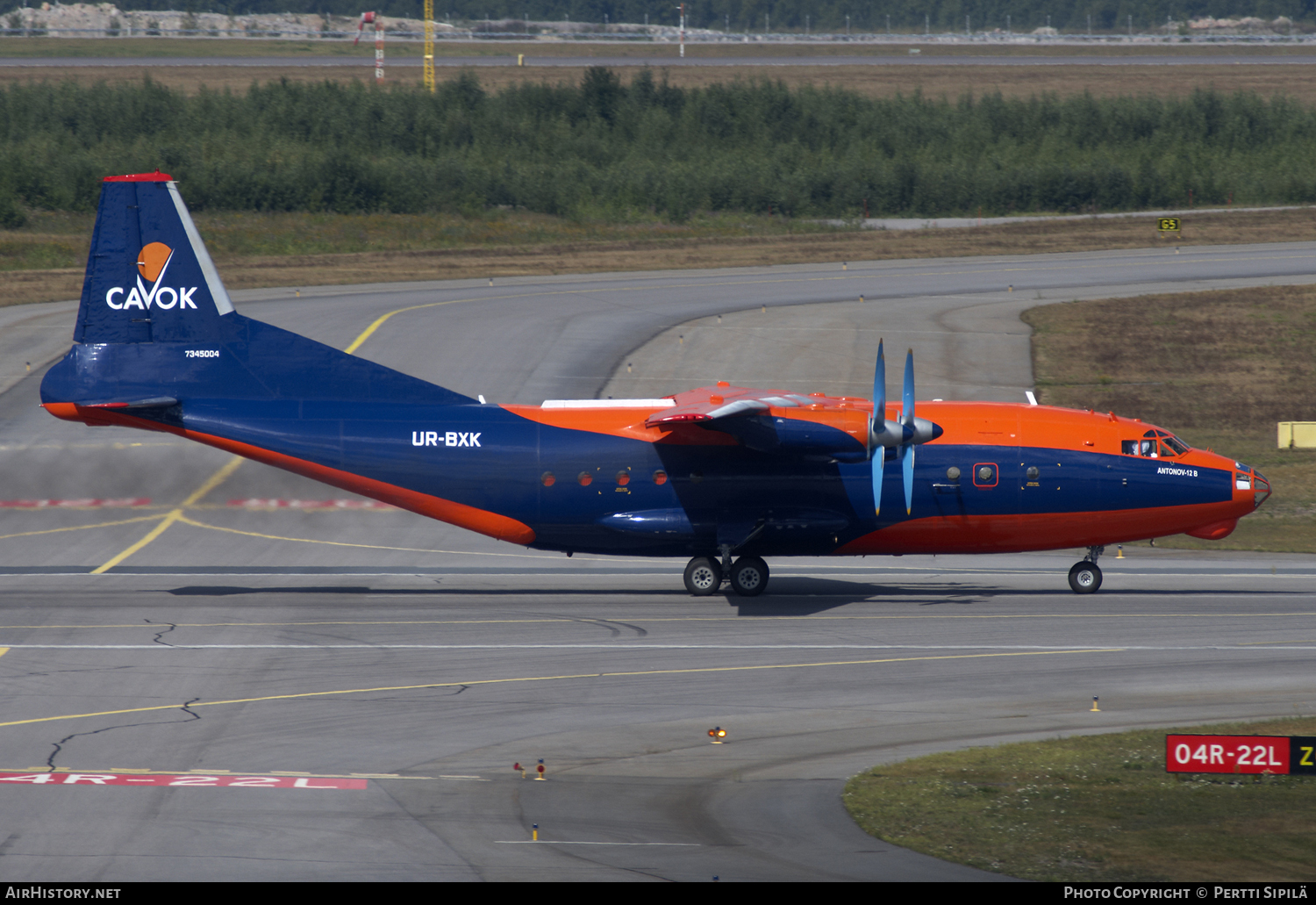 Aircraft Photo of UR-BXK | Antonov An-12B | Cavok Air | AirHistory.net #108418