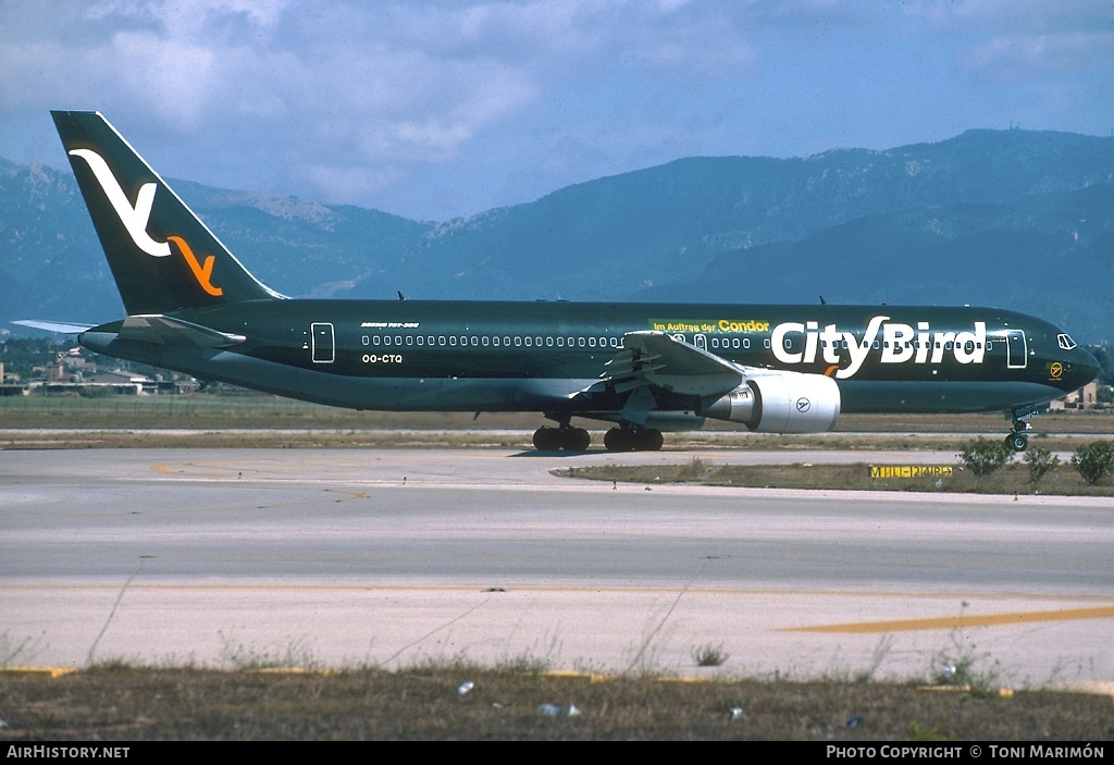 Aircraft Photo of OO-CTQ | Boeing 767-33A/ER | CityBird | AirHistory.net #108431