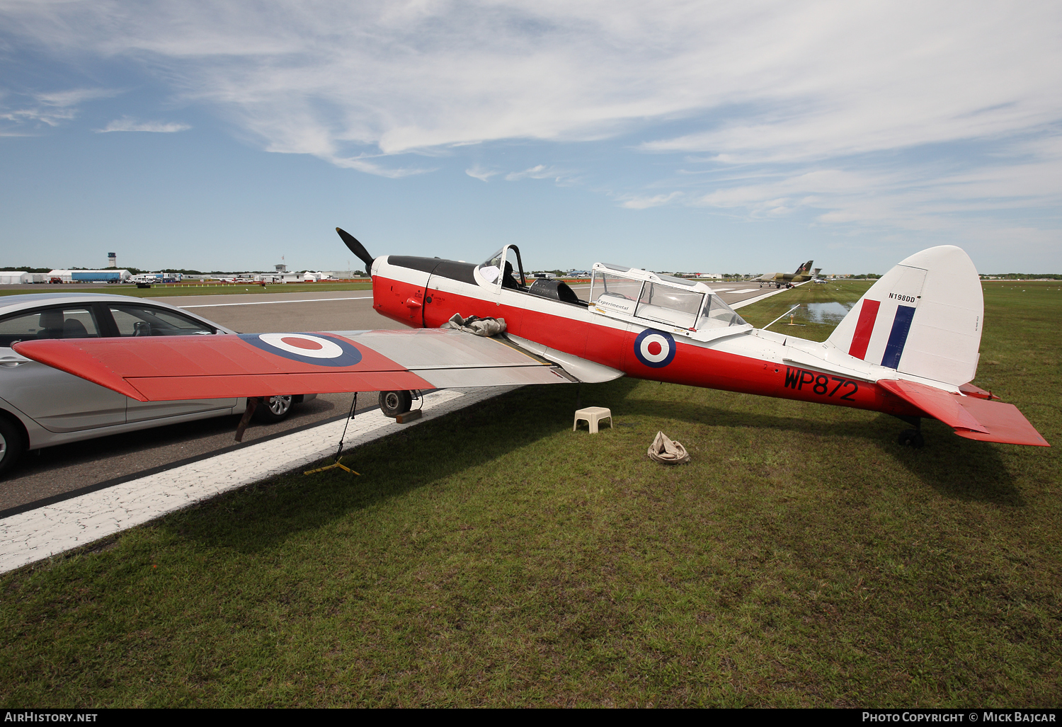 Aircraft Photo of N198DD / WP872 | De Havilland DHC-1 Chipmunk T10 | UK - Air Force | AirHistory.net #108440