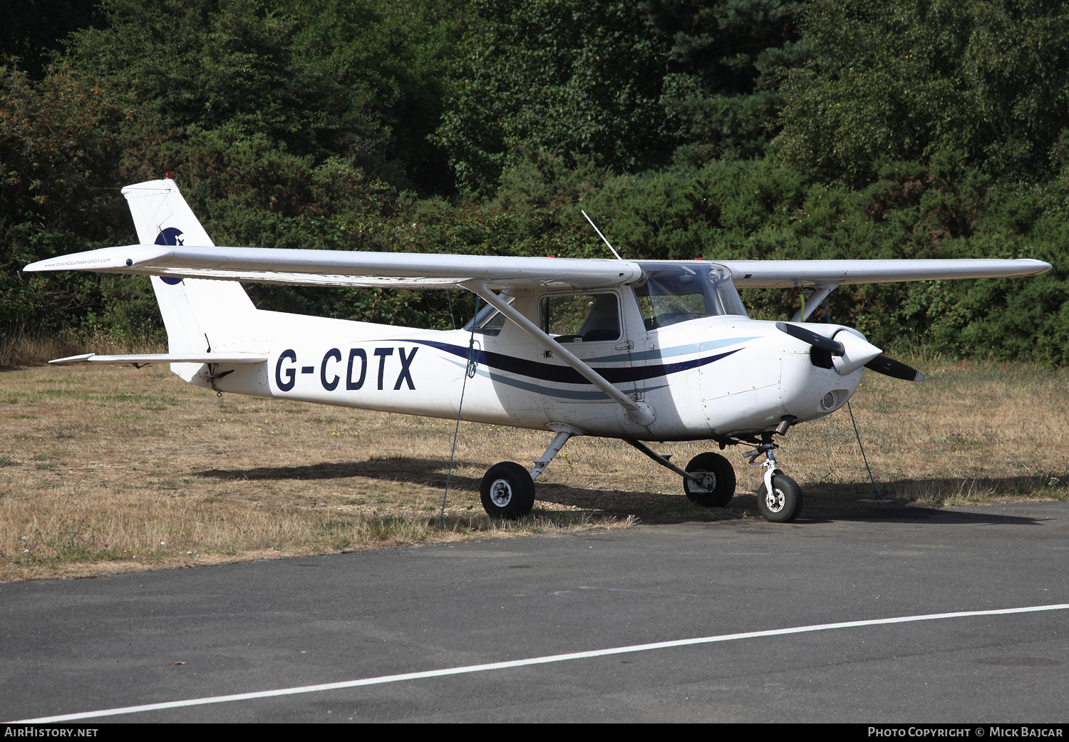 Aircraft Photo of G-CDTX | Reims F152 | Blackbushe Aviation | AirHistory.net #108450