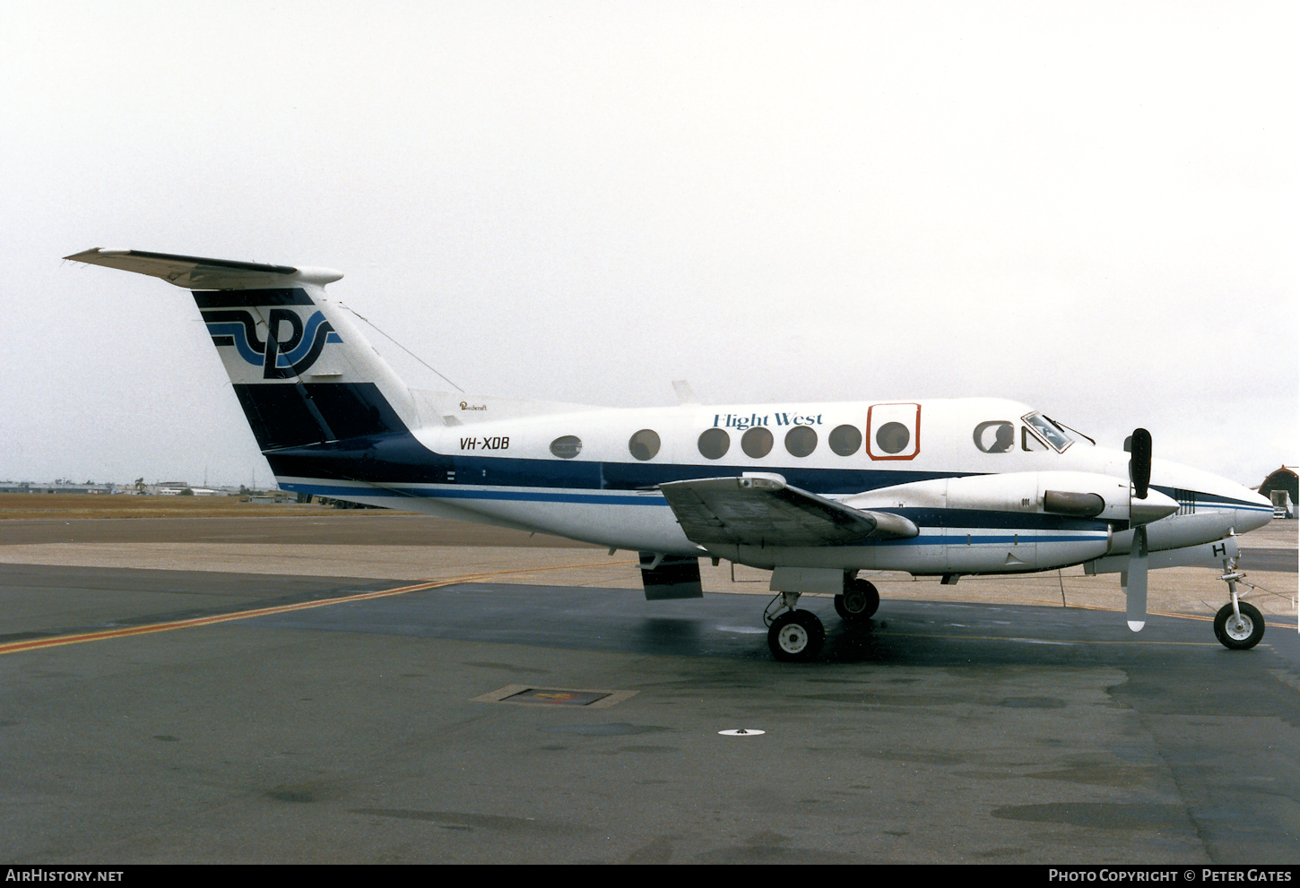 Aircraft Photo of VH-XDB | Beech 200 Super King Air | Flight West Airlines | AirHistory.net #108452