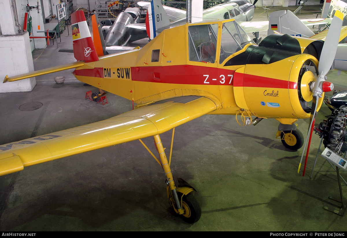 Aircraft Photo of DM-SUW | Zlin Z-37A Cmelak | Interflug | AirHistory.net #108456