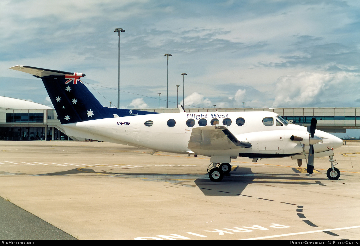 Aircraft Photo of VH-XRF | Beech 200 Super King Air | Flight West Airlines | AirHistory.net #108459