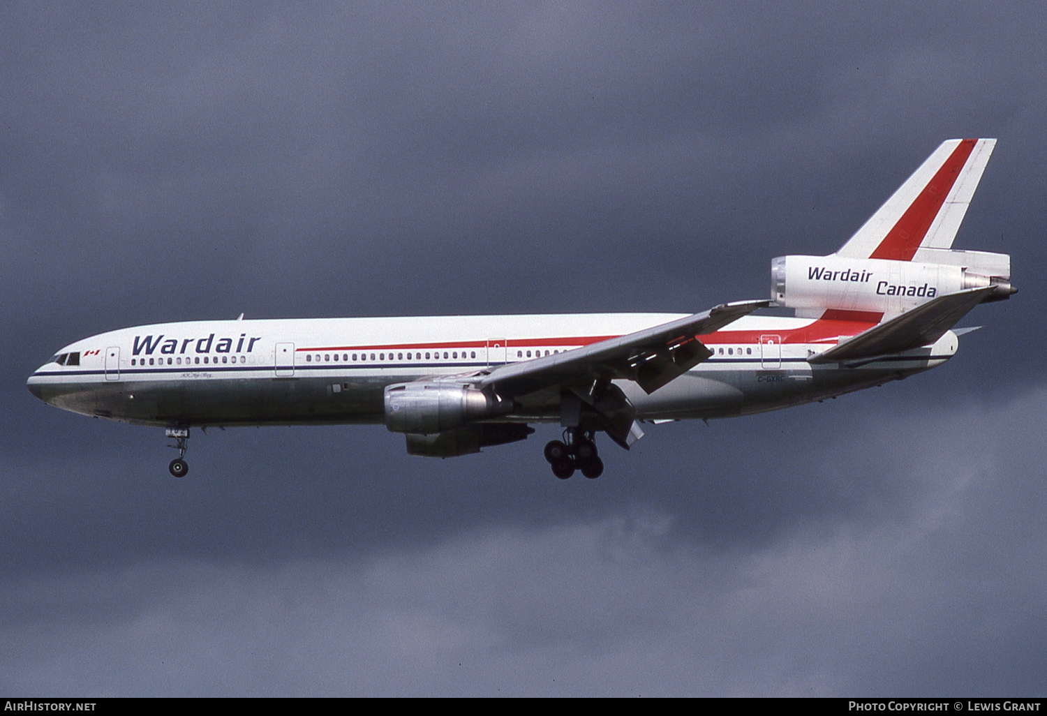 Aircraft Photo of C-GXRC | McDonnell Douglas DC-10-30 | Wardair Canada | AirHistory.net #108480