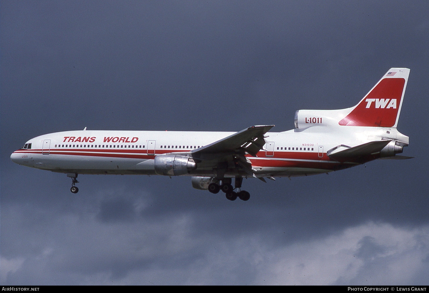 Aircraft Photo of N31030 | Lockheed L-1011-385-1-15 TriStar 100 | Trans World Airlines - TWA | AirHistory.net #108481