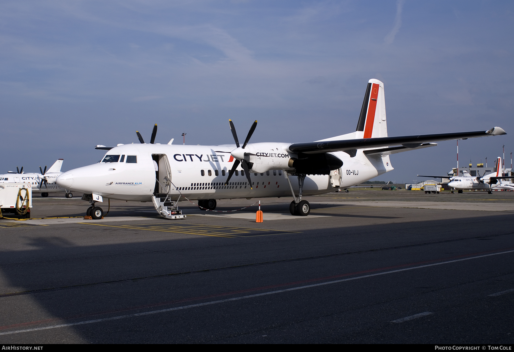 Aircraft Photo of OO-VLJ | Fokker 50 | CityJet | AirHistory.net #108491