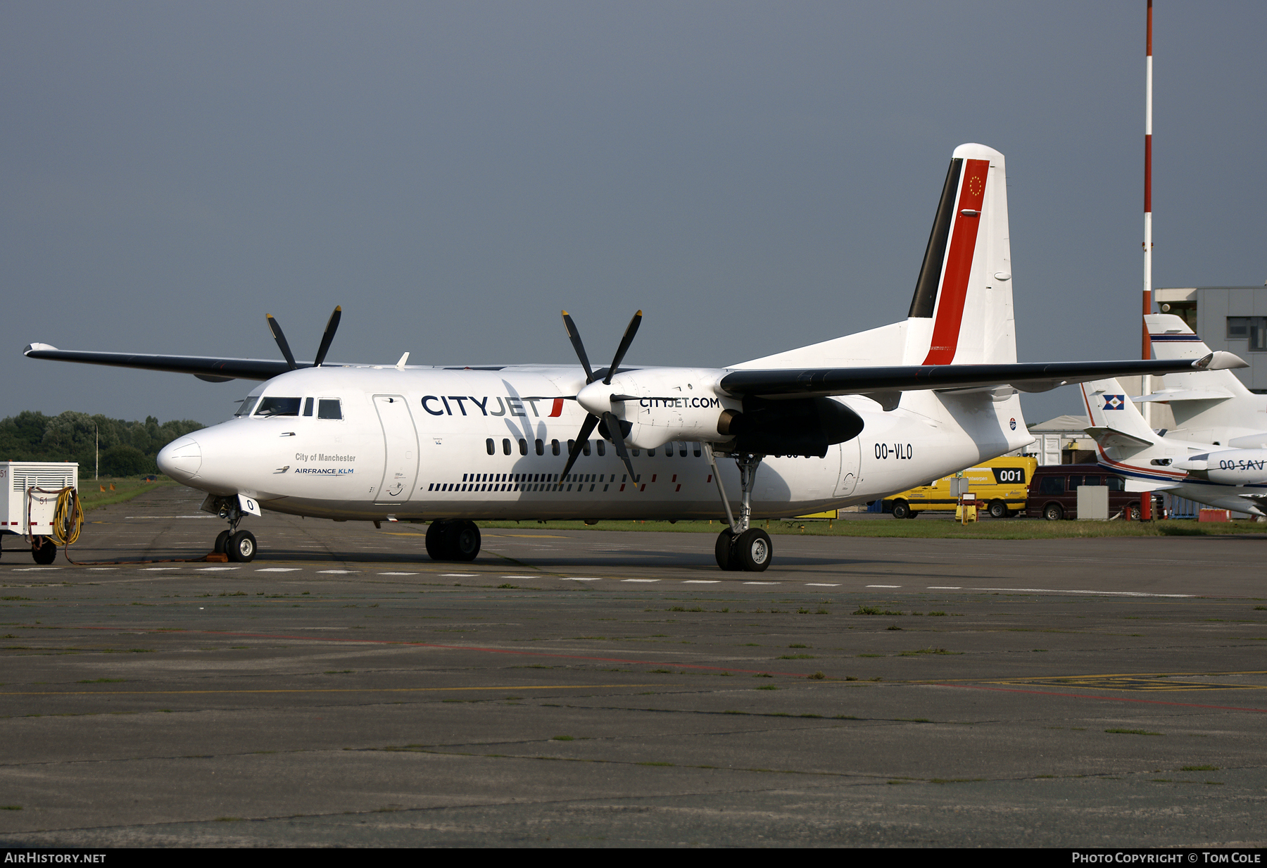 Aircraft Photo of OO-VLO | Fokker 50 | CityJet | AirHistory.net #108495