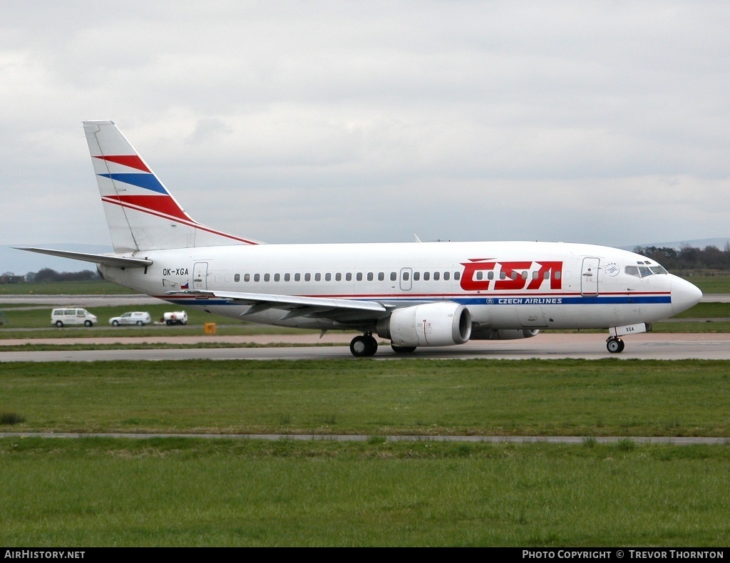 Aircraft Photo of OK-XGA | Boeing 737-55S | ČSA - Czech Airlines | AirHistory.net #108497