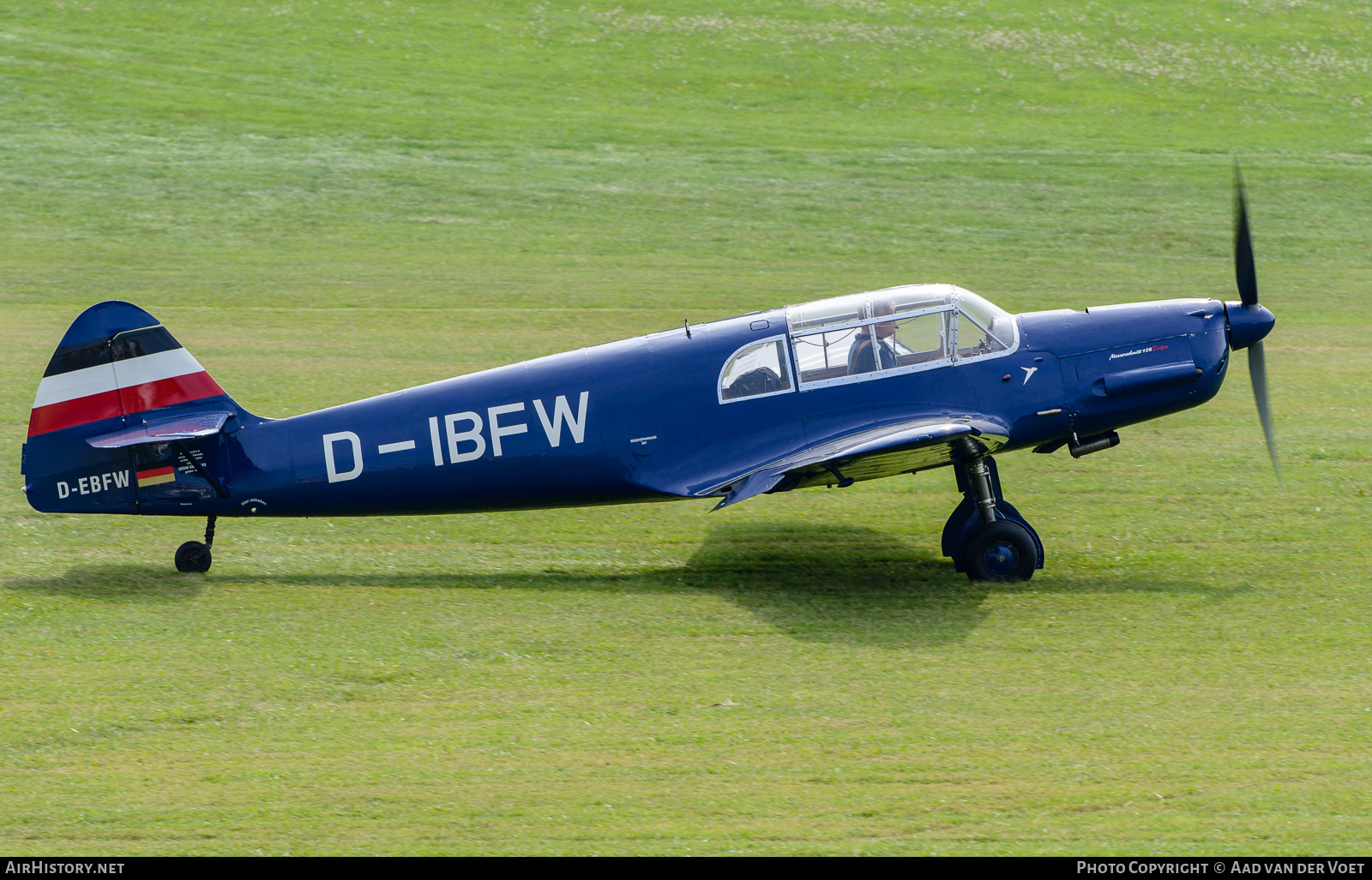Aircraft Photo of D-EBFW / D-IBFW | Messerschmitt Bf-108 Taifun | AirHistory.net #108505