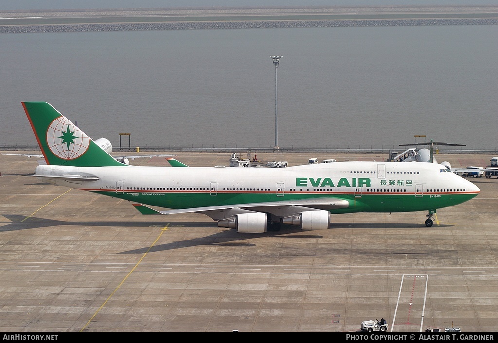 Aircraft Photo of B-16410 | Boeing 747-45E | EVA Air | AirHistory.net #108511