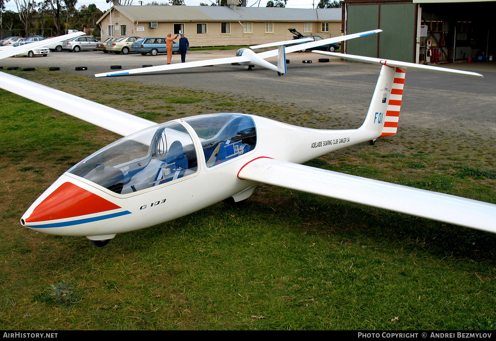 Aircraft Photo of VH-FQI | Grob G-103 Twin II | Adelaide Soaring Club | AirHistory.net #108513