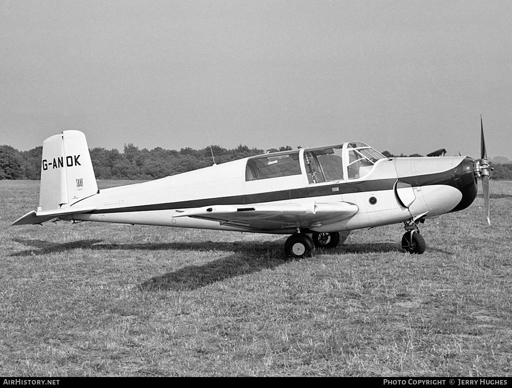 Aircraft Photo of G-ANOK | Saab 91C Safir | AirHistory.net #108519