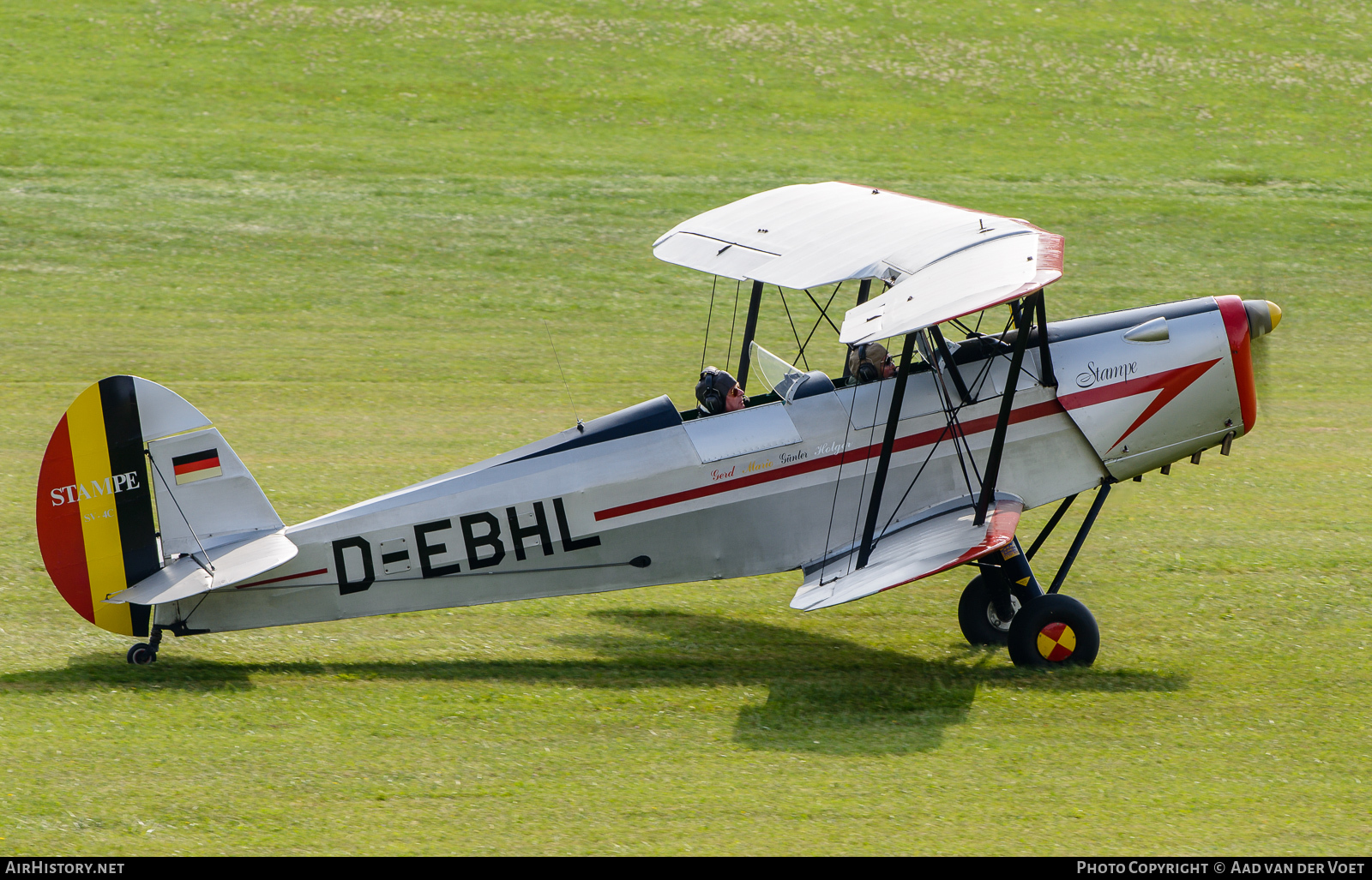 Aircraft Photo of D-EBHL | Stampe-Vertongen SV-4C | AirHistory.net #108520