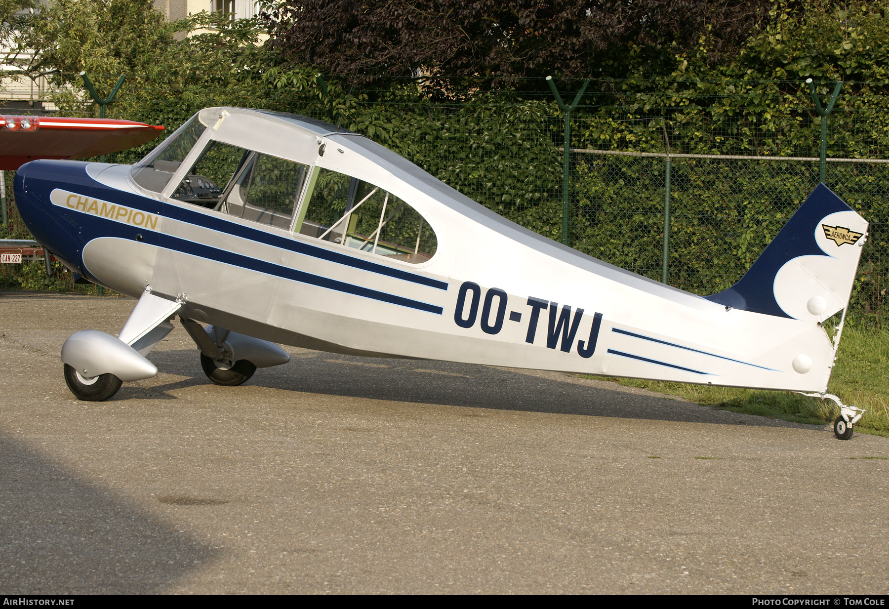 Aircraft Photo of OO-TWJ | Aeronca 7AC Champion | AirHistory.net #108532