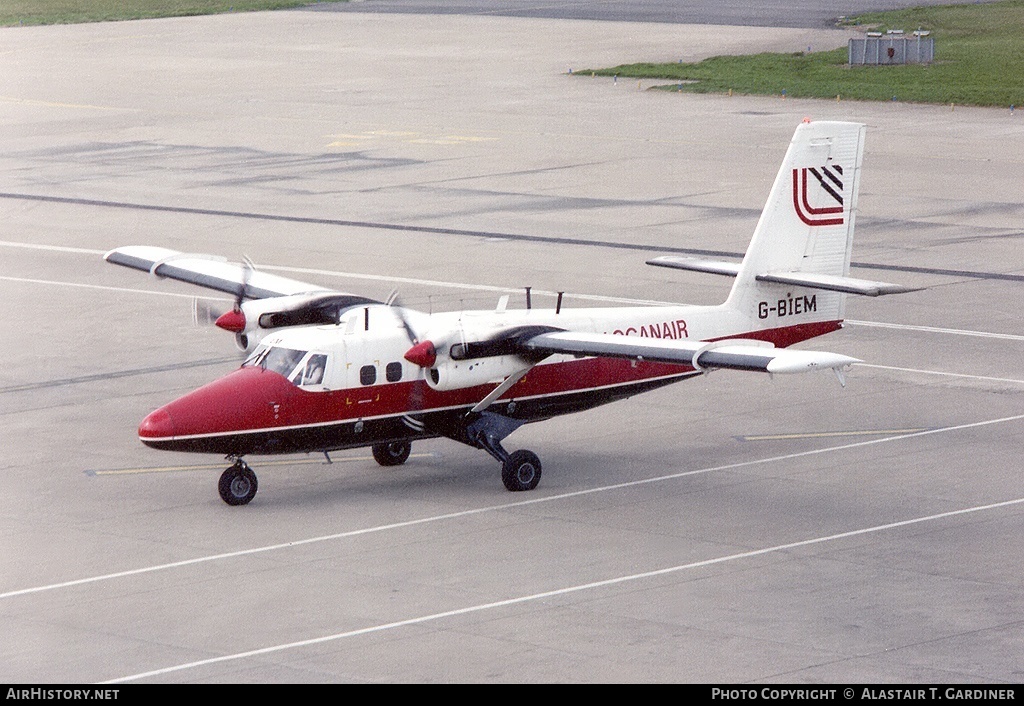 Aircraft Photo of G-BIEM | De Havilland Canada DHC-6-310 Twin Otter | Loganair | AirHistory.net #108546