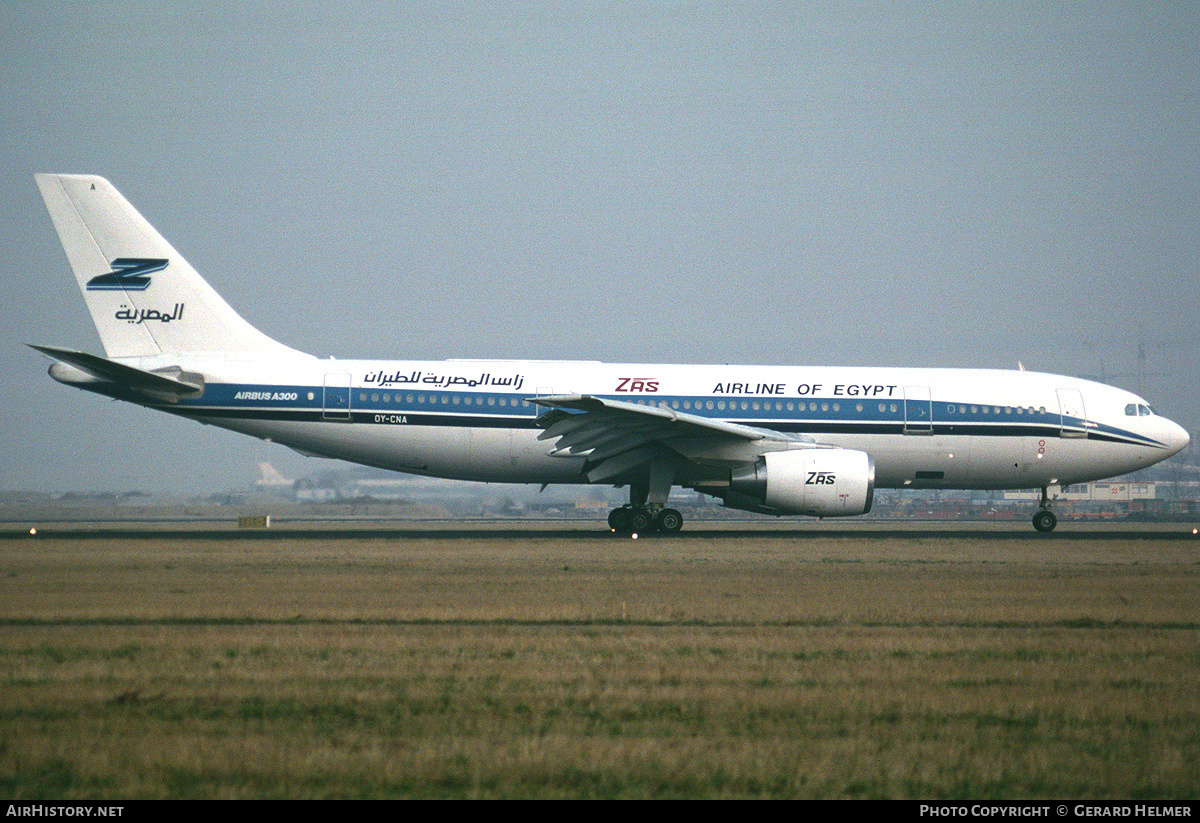 Aircraft Photo of OY-CNA | Airbus A300B4-120 | ZAS Airline of Egypt | AirHistory.net #108550