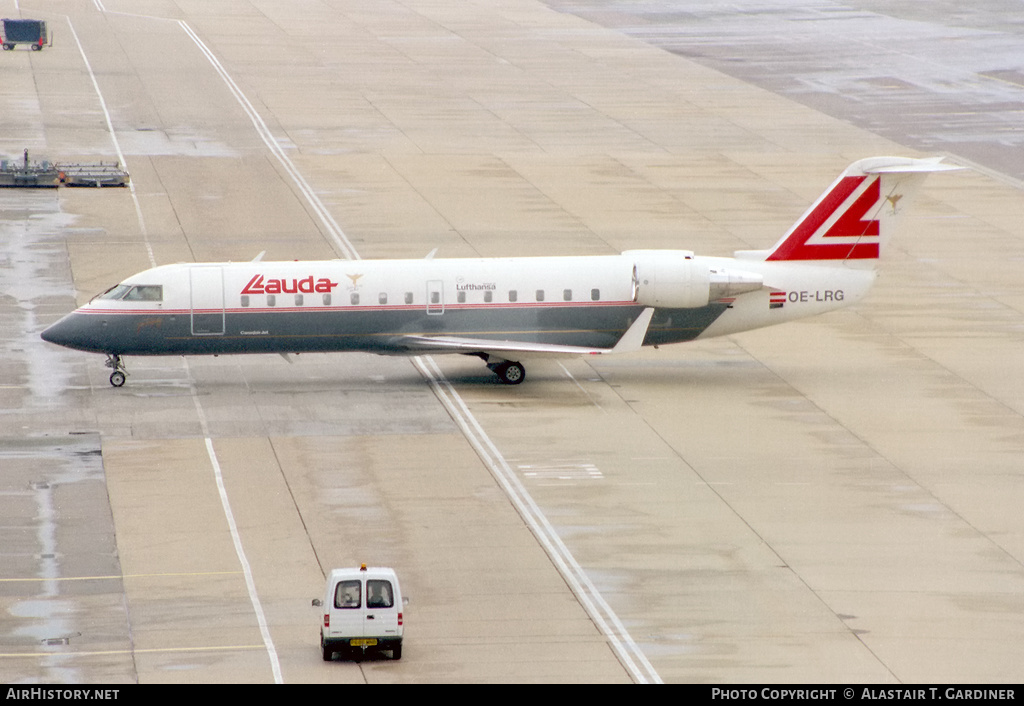 Aircraft Photo of OE-LRG | Canadair CRJ-100LR (CL-600-2B19) | Lauda Air | AirHistory.net #108557