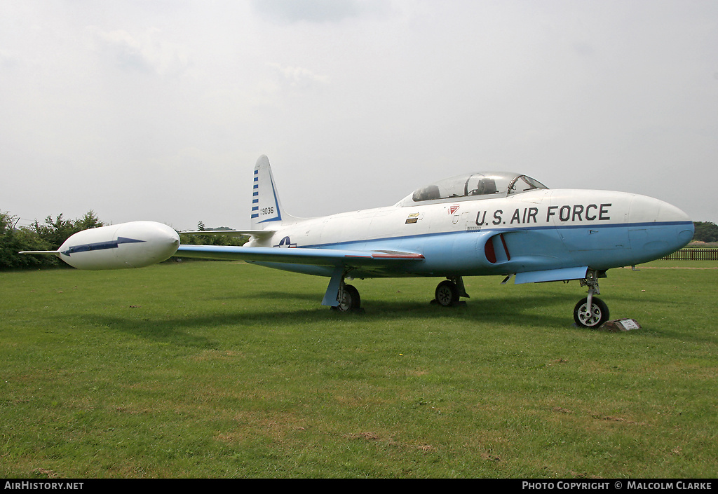 Aircraft Photo of 51-9036 / AF51-9036 | Lockheed T-33A | USA - Air Force | AirHistory.net #108598