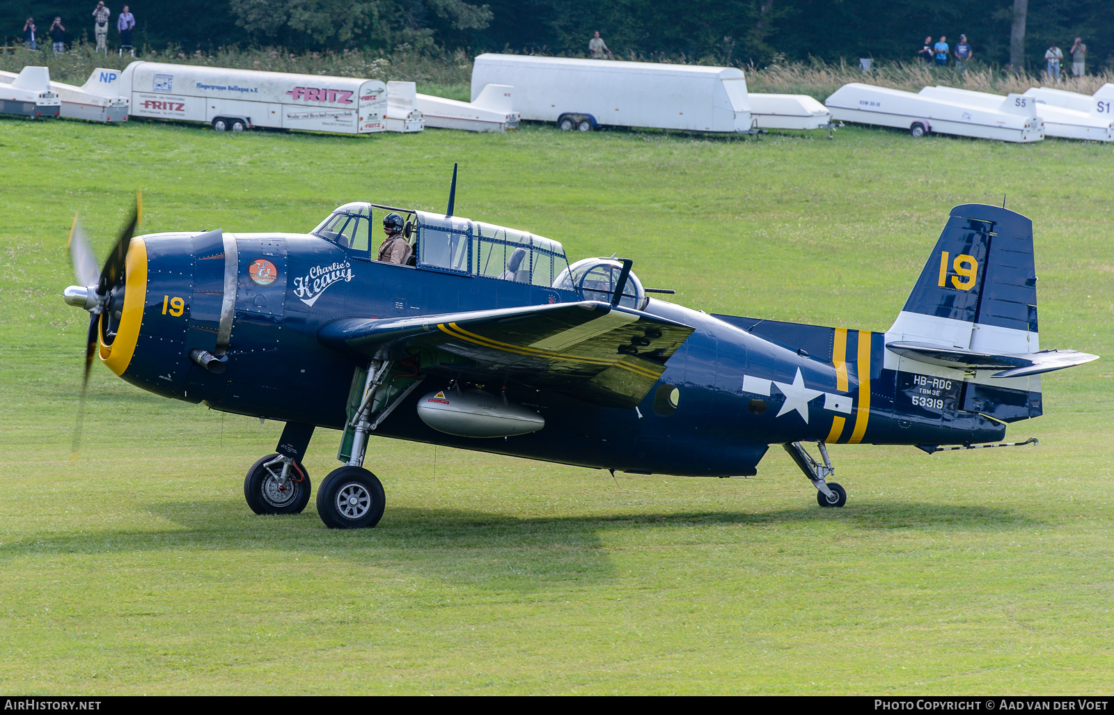 Aircraft Photo of HB-RDG / 53319 | General Motors TBM-3E Avenger | USA - Navy | AirHistory.net #108600