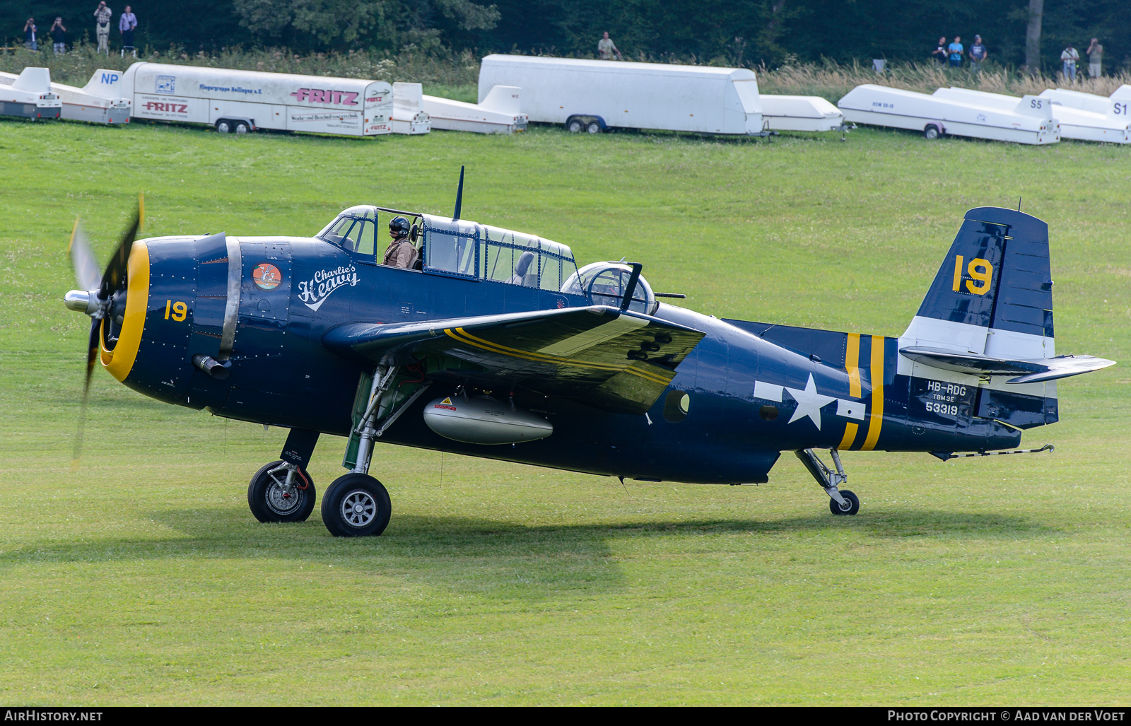 Aircraft Photo of HB-RDG / 53319 | Grumman TBM-3E Avenger | USA - Navy | AirHistory.net #108600