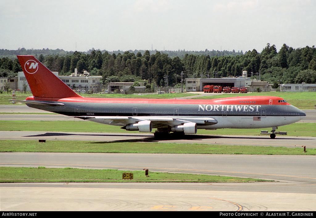 Aircraft Photo of N603US | Boeing 747-151 | Northwest Airlines | AirHistory.net #108608