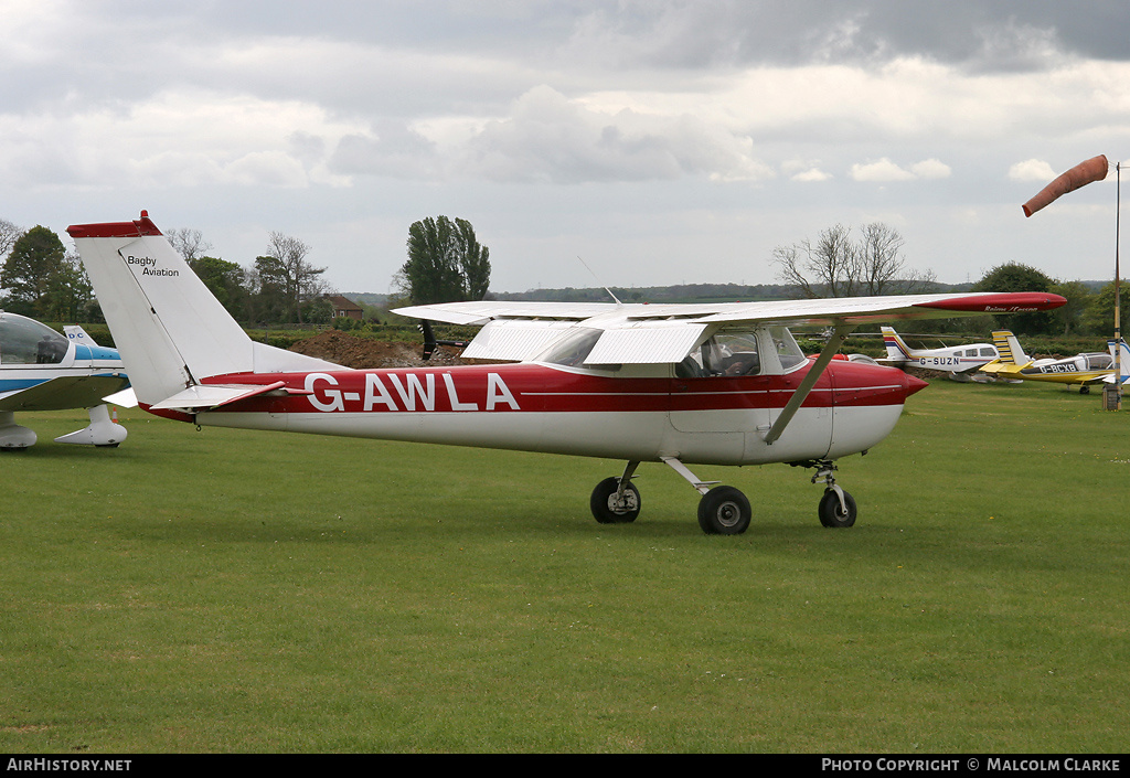 Aircraft Photo of G-AWLA | Reims F150H | Bagby Aviation | AirHistory.net #108610