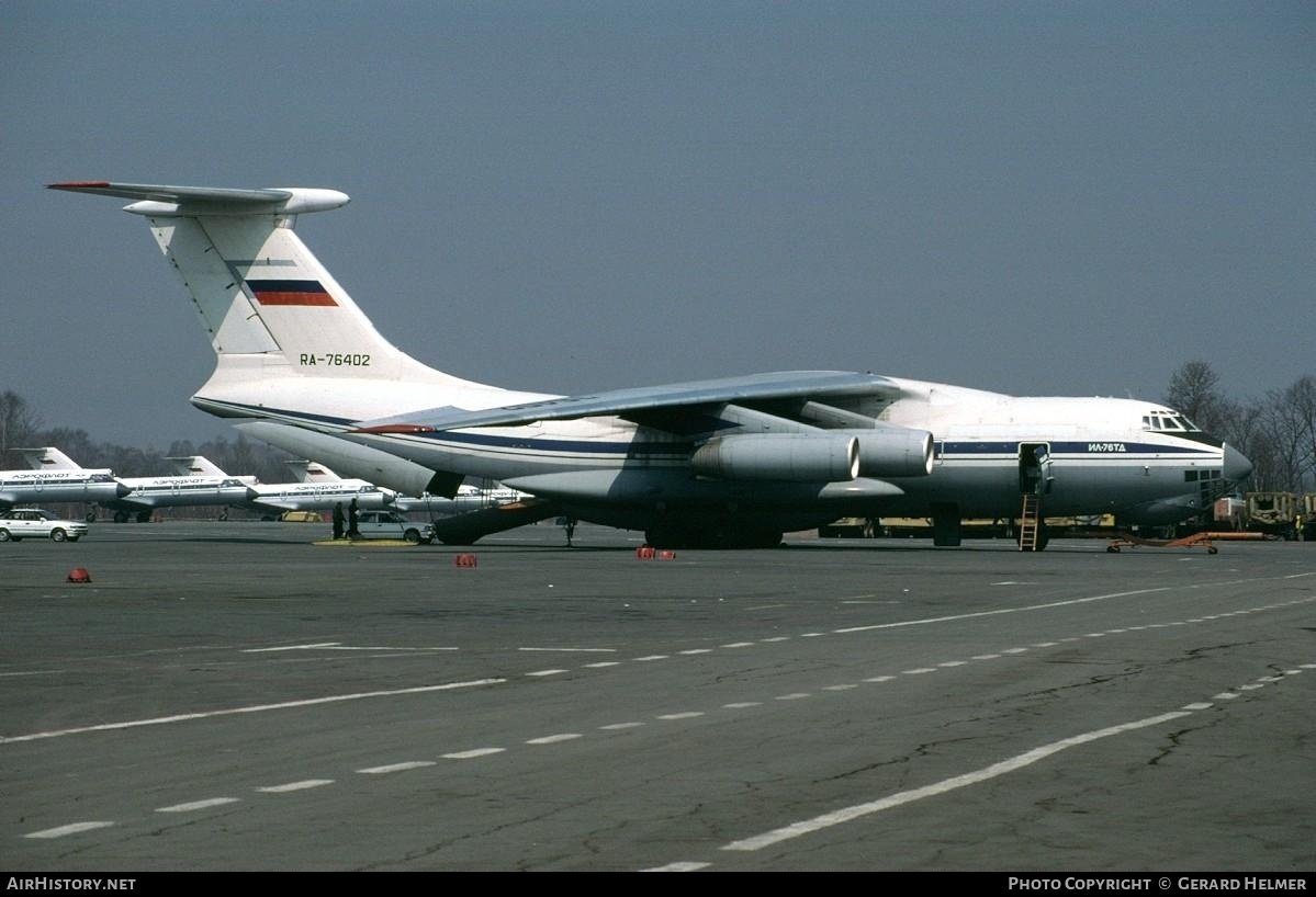 Aircraft Photo of RA-76402 | Ilyushin Il-76TD | AirHistory.net #108618