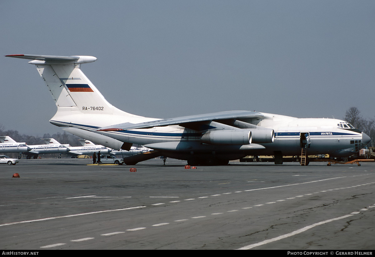 Aircraft Photo of RA-76402 | Ilyushin Il-76TD | AirHistory.net #108618