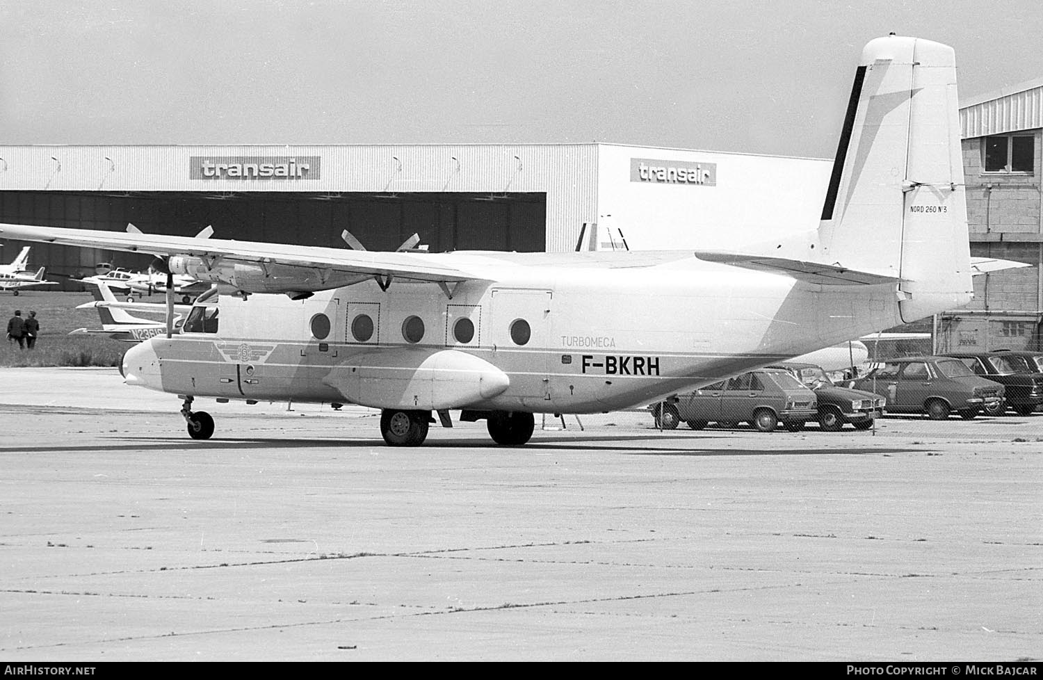 Aircraft Photo of F-BKRH | Nord 260 | Turbomeca | AirHistory.net #108634
