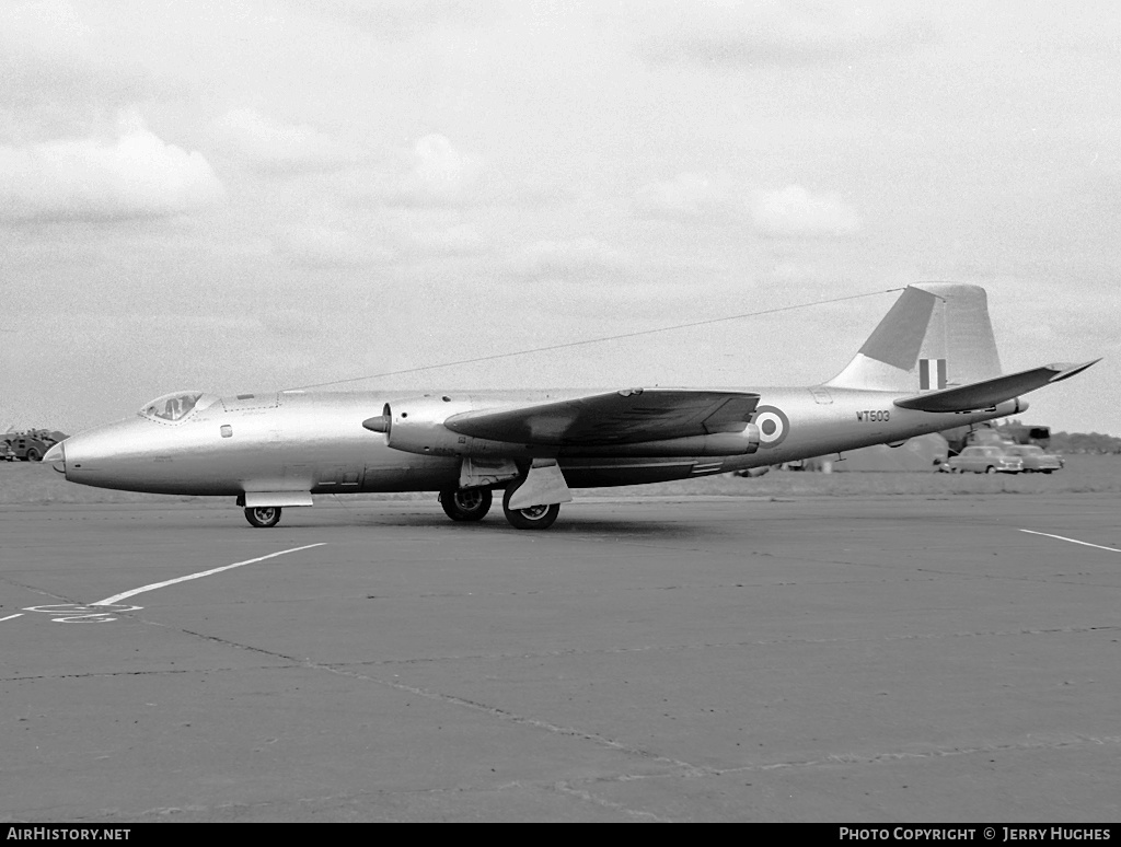 Aircraft Photo of WT503 | English Electric Canberra PR7 | UK - Air Force | AirHistory.net #108638