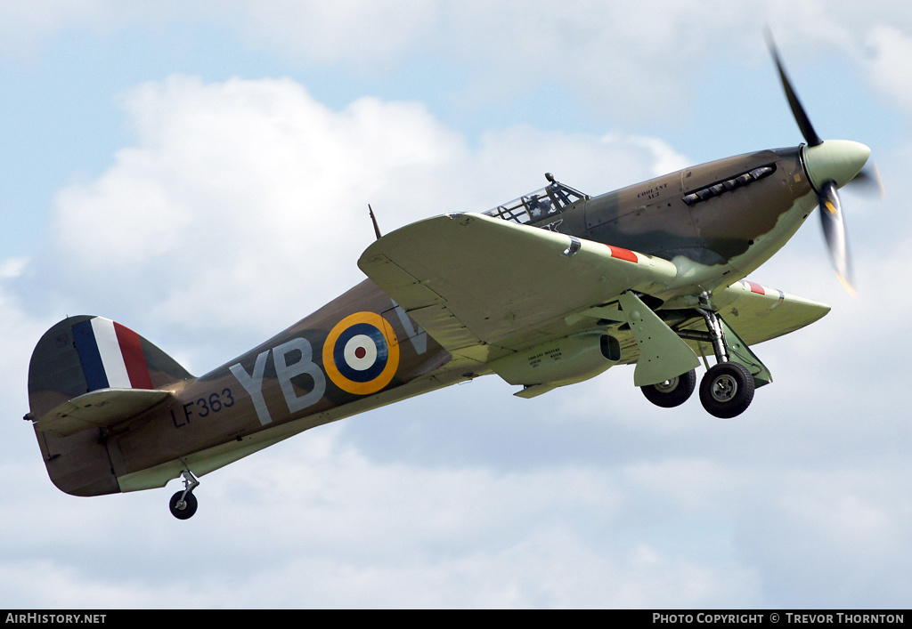 Aircraft Photo of LF363 | Hawker Hurricane Mk2C | UK - Air Force | AirHistory.net #108642