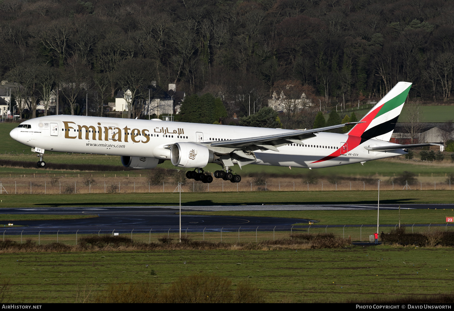 Aircraft Photo of A6-EGV | Boeing 777-31H/ER | Emirates | AirHistory.net #108654