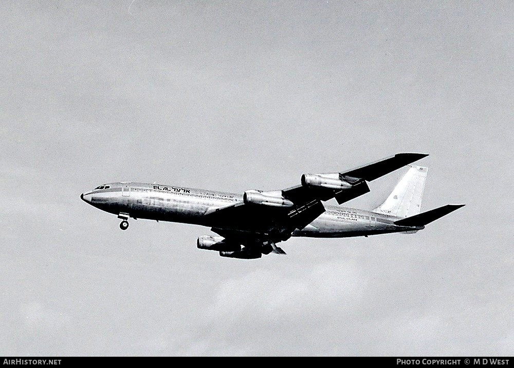 Aircraft Photo of N324F | Boeing 707-349C | El Al Israel Airlines | AirHistory.net #108664