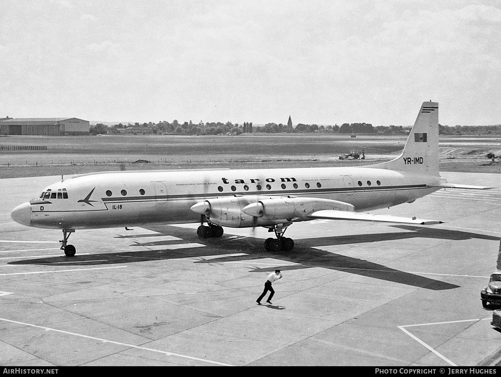 Aircraft Photo of YR-IMD | Ilyushin Il-18V | TAROM - Transporturile Aeriene Române | AirHistory.net #108670