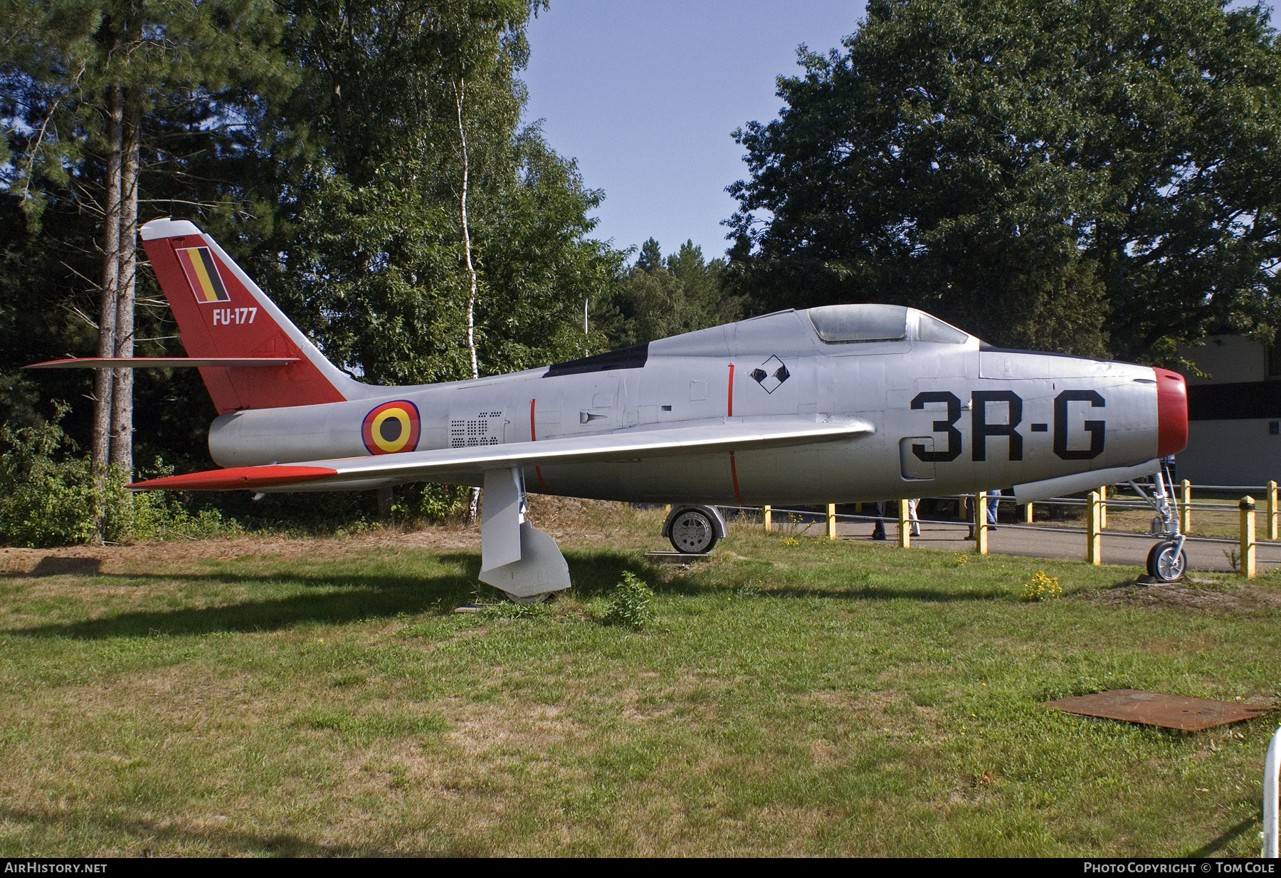 Aircraft Photo of FU-177 | Republic F-84F Thunderstreak | Belgium - Air Force | AirHistory.net #108679