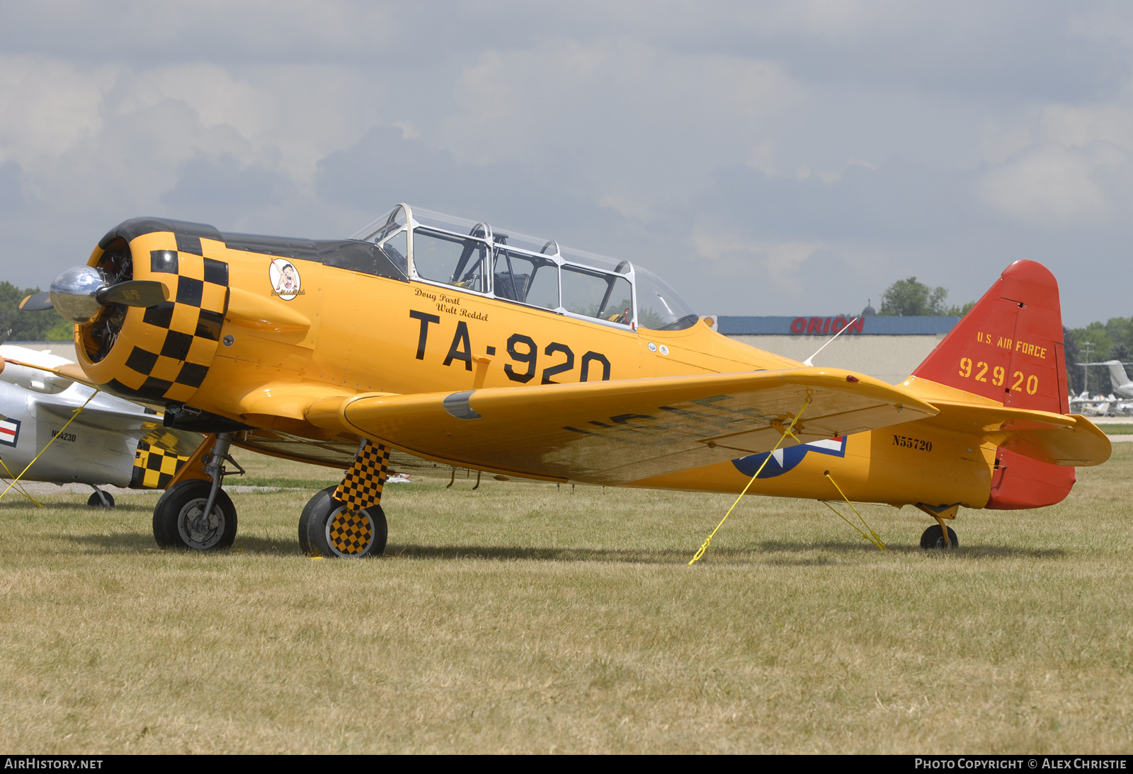 Aircraft Photo of N55720 / 92920 | North American T-6G Texan | USA - Air Force | AirHistory.net #108680