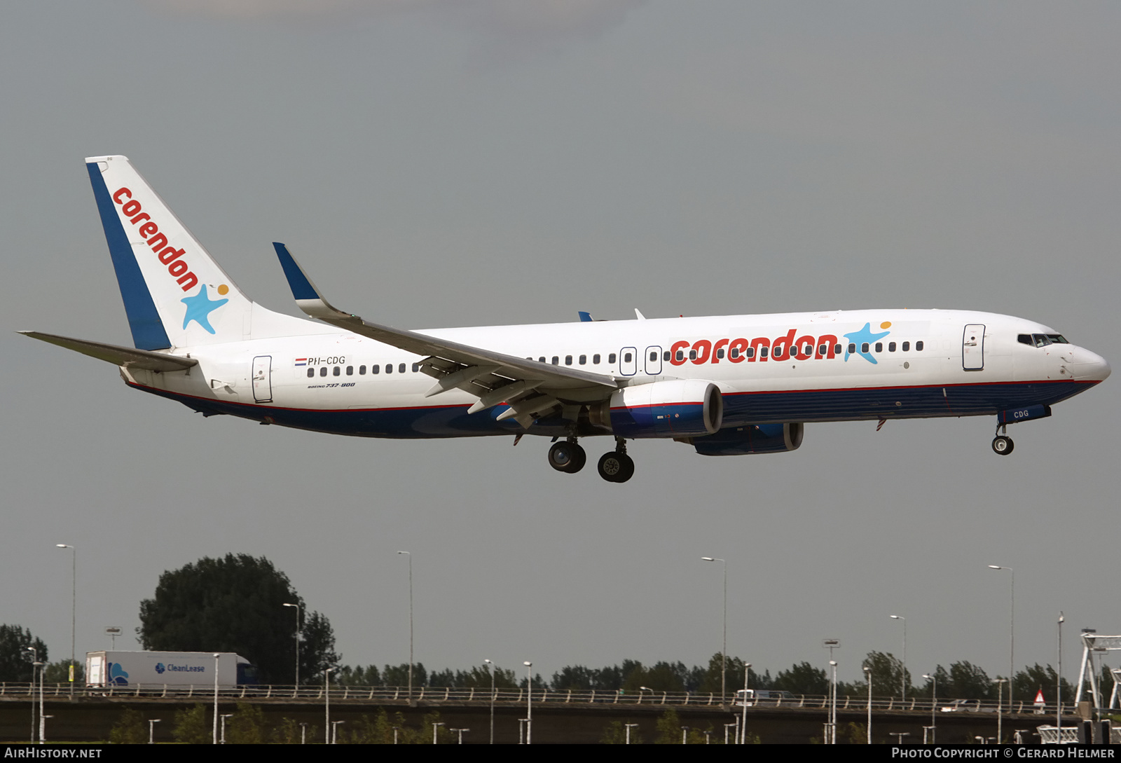 Aircraft Photo of PH-CDG | Boeing 737-86J | Corendon Dutch Airlines | AirHistory.net #108695