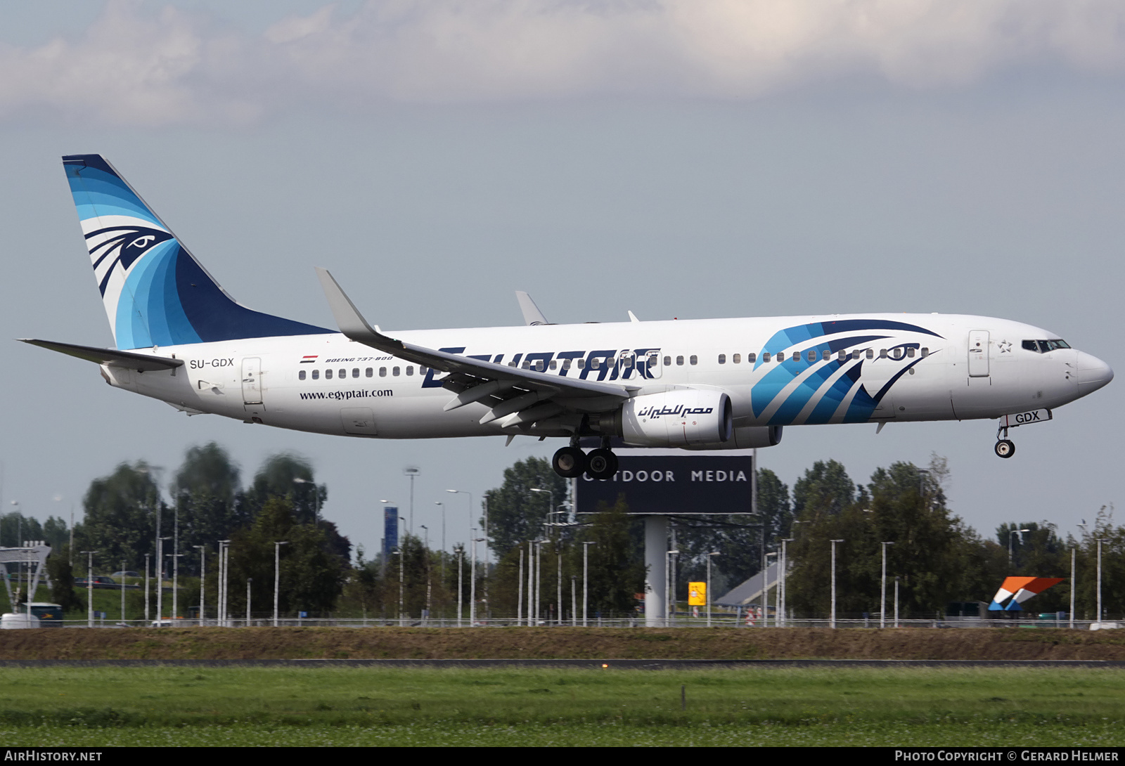 Aircraft Photo of SU-GDX | Boeing 737-866 | EgyptAir | AirHistory.net #108698